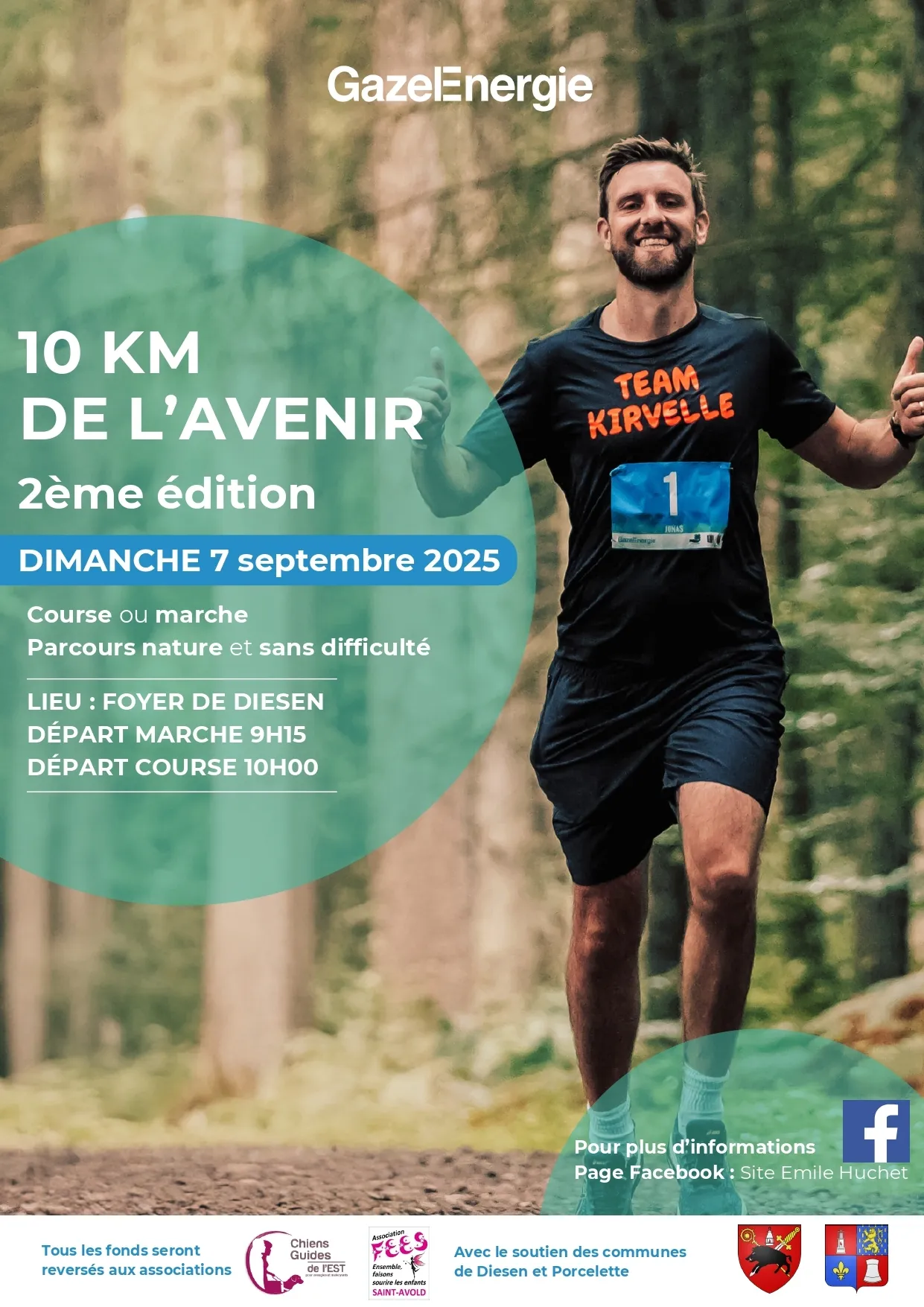 affiche de la course