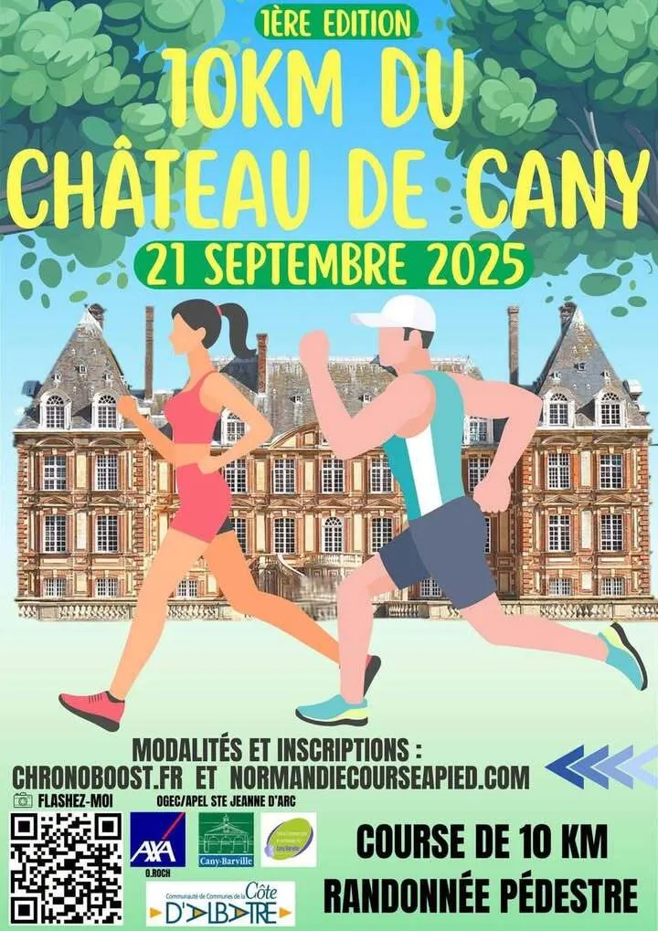 Les 10km du Château de Cany 2025 Inscription Résultats