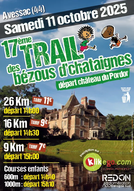 Les Bezous d’Chataignes 2025 Inscription Résultats
