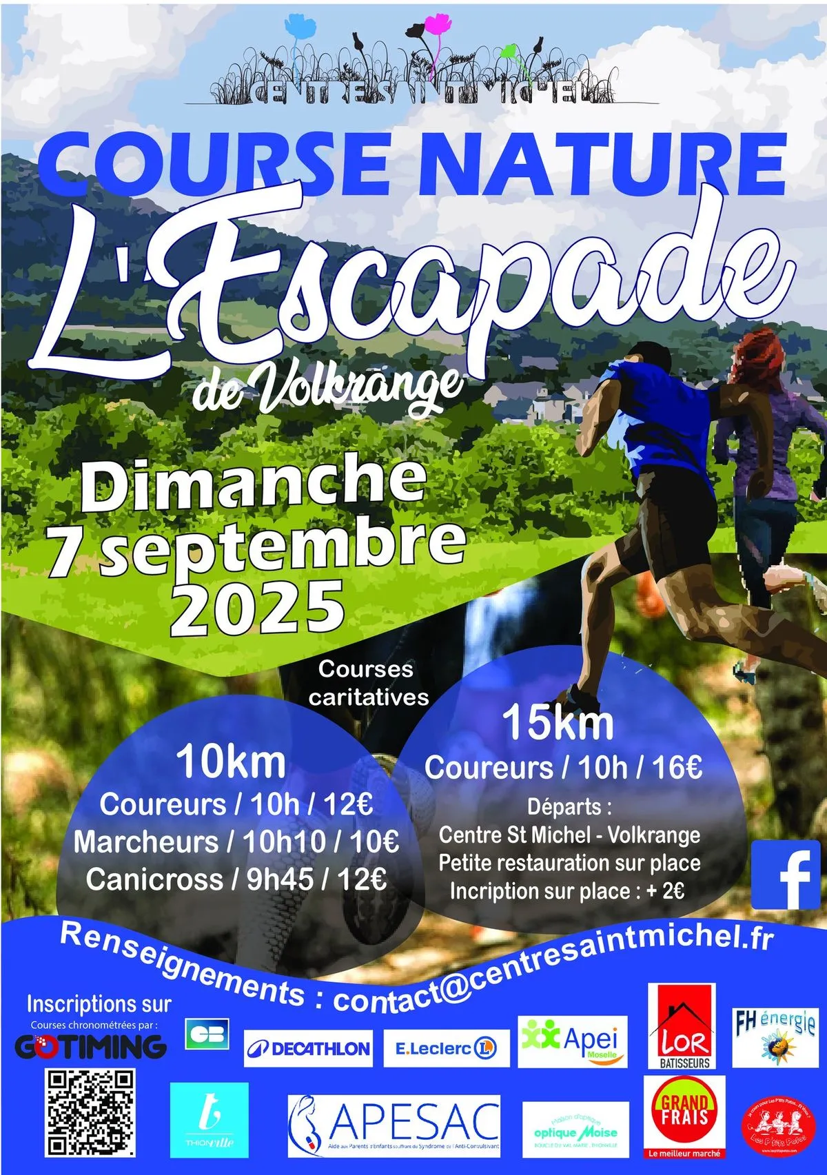 L’Escapade de Volkrange 2025 Inscription Résultats