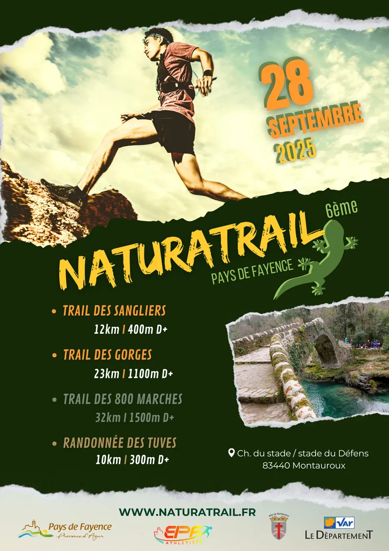 NaturaTrail du Pays de Fayence 2025 Inscription Résultats