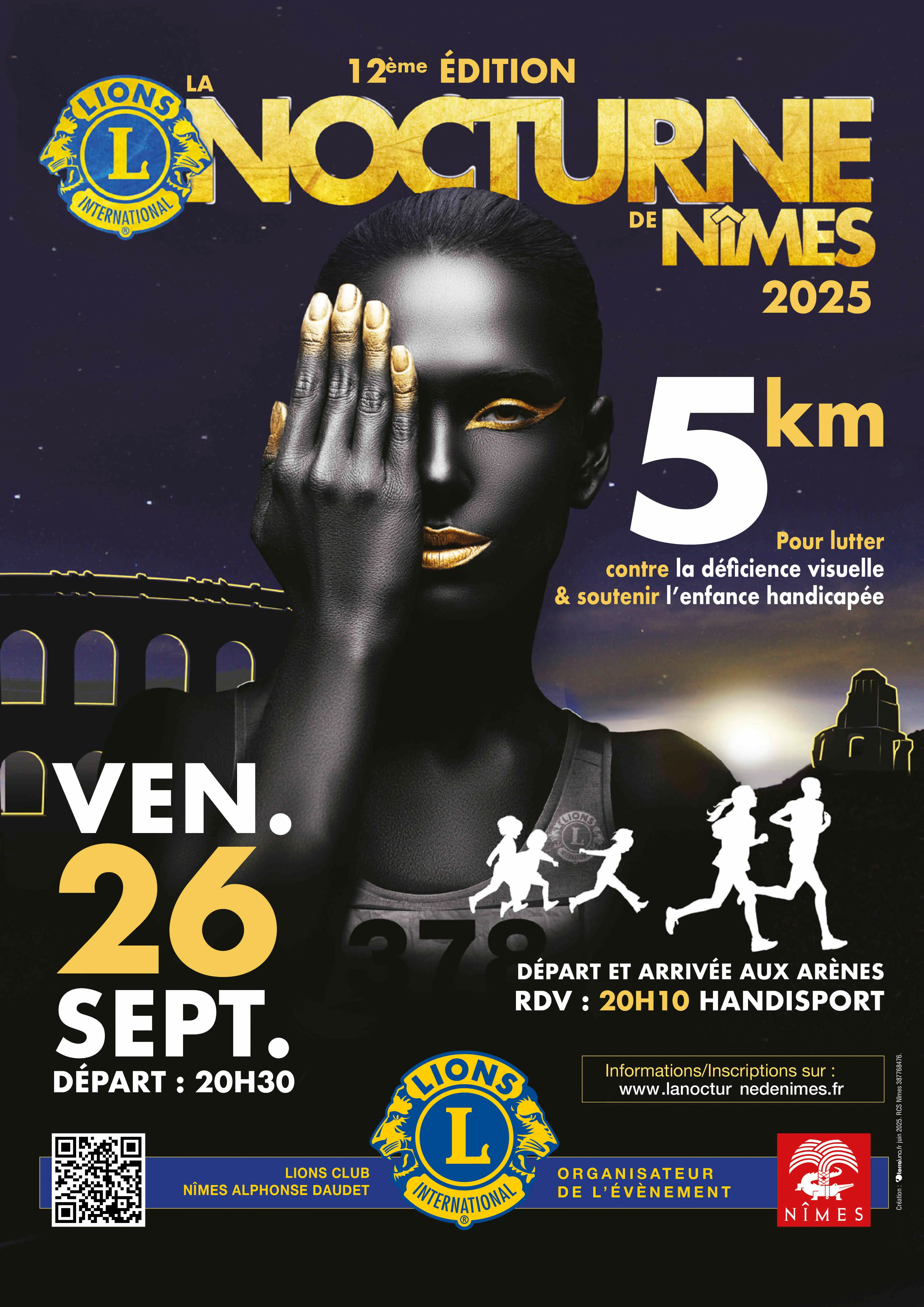 Nocturne de Nimes 2025 Inscription Résultats