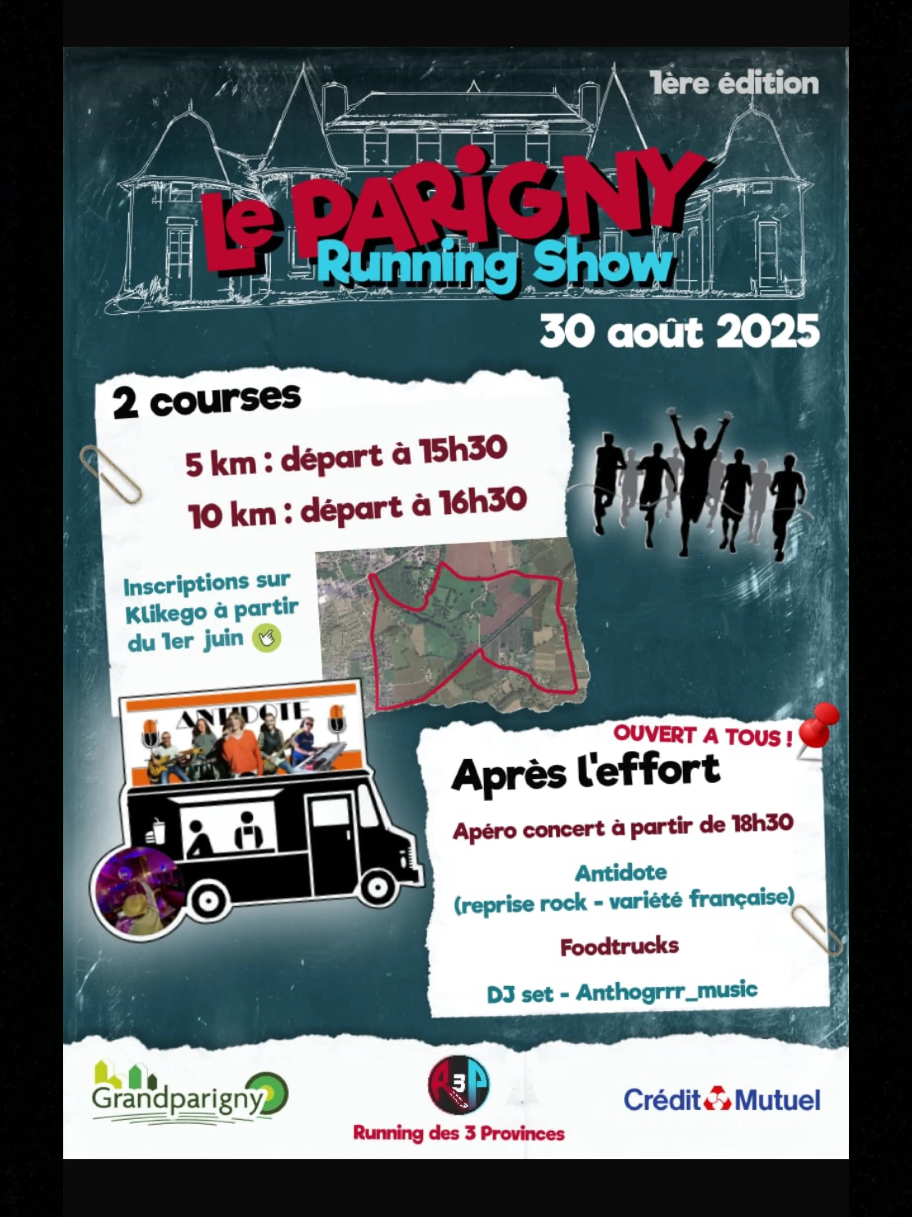 Parigny Running Show 2025 Inscription Résultats