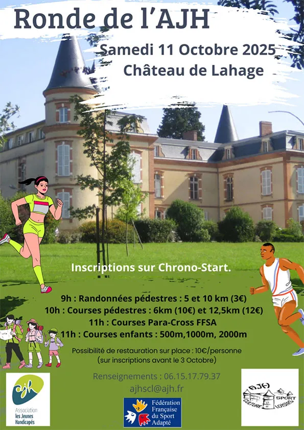 Ronde de l’Ajh – Lahage 2025 Inscription Résultats