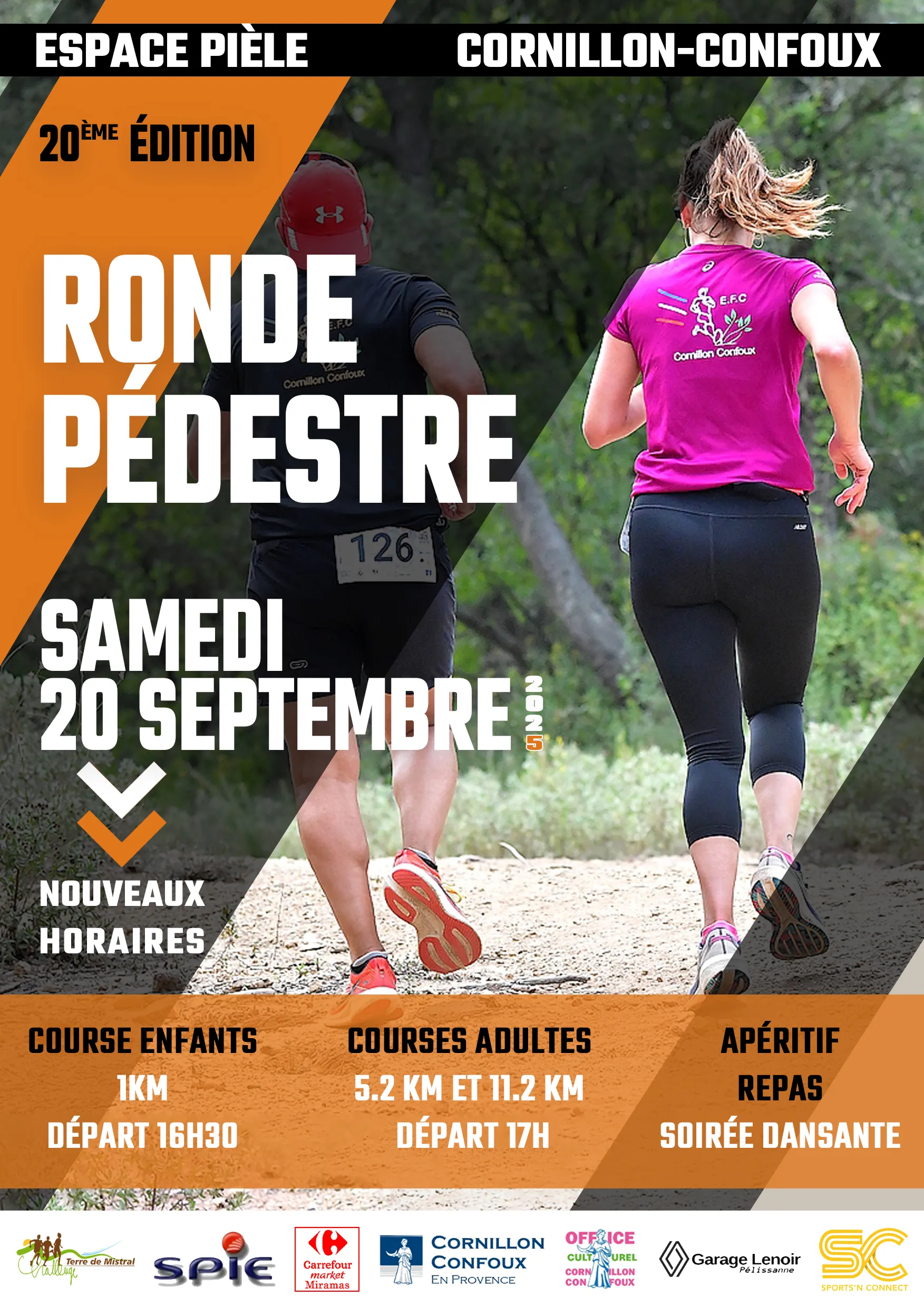 Ronde Pédestre de Cornillon-Confoux 2025 Inscription Résultats
