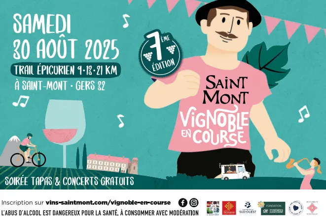 Saint Mont – Vignoble en Course 2025 Inscription Résultats