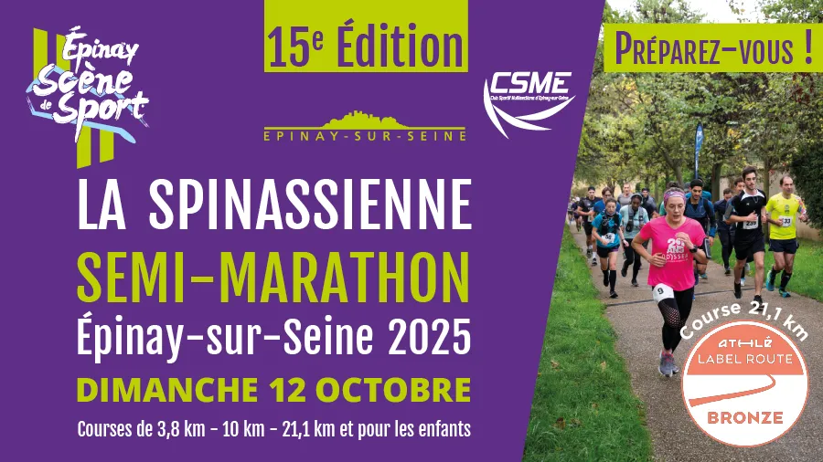 Semi-marathon d’Epinay sur Seine 2025 Inscription Résultats