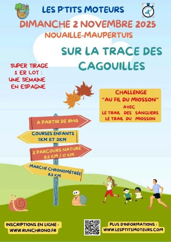 affiche de la course