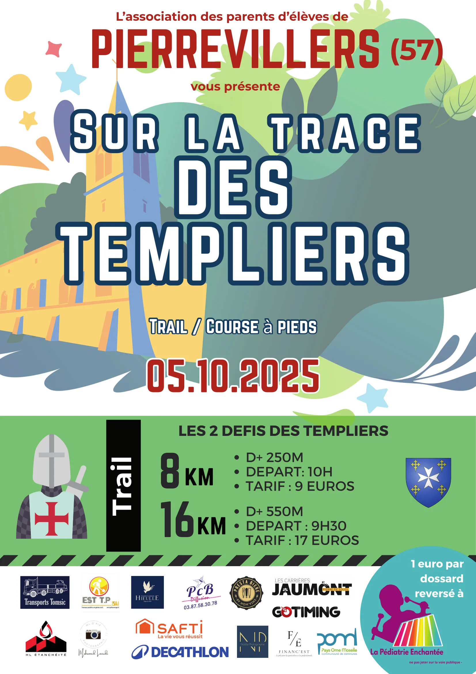 Sur la Trace des Templiers 2025 Inscription Résultats
