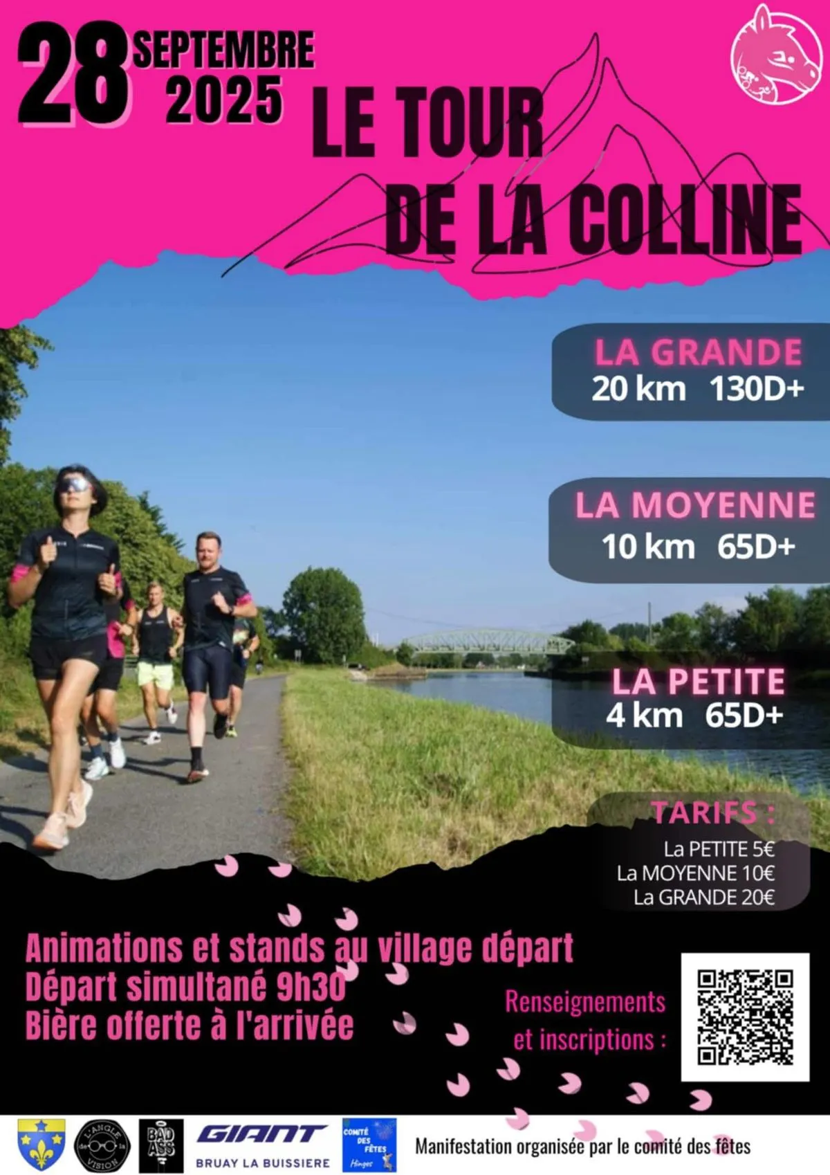 Tour de la colline 2025 Inscription Résultats