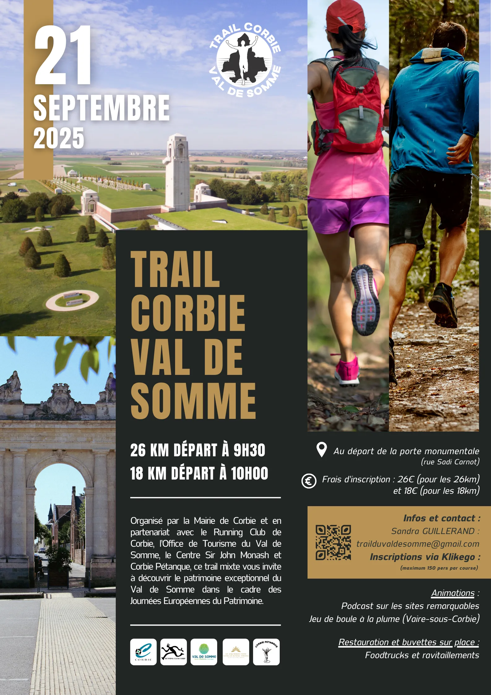 Trail Corbie Val de Somme 2025 Inscription Résultats