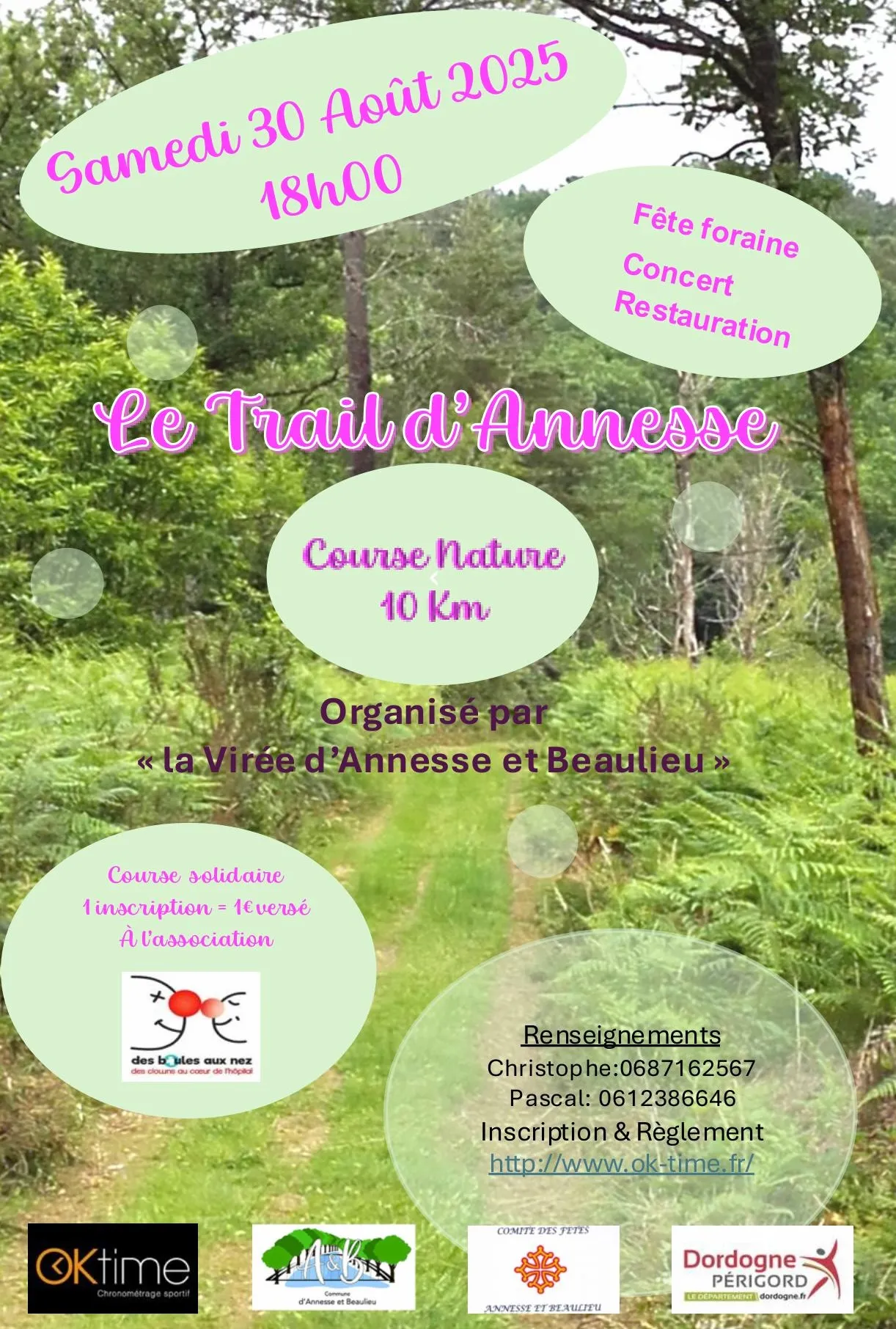 Trail d Annesse 2025 Inscription Résultats
