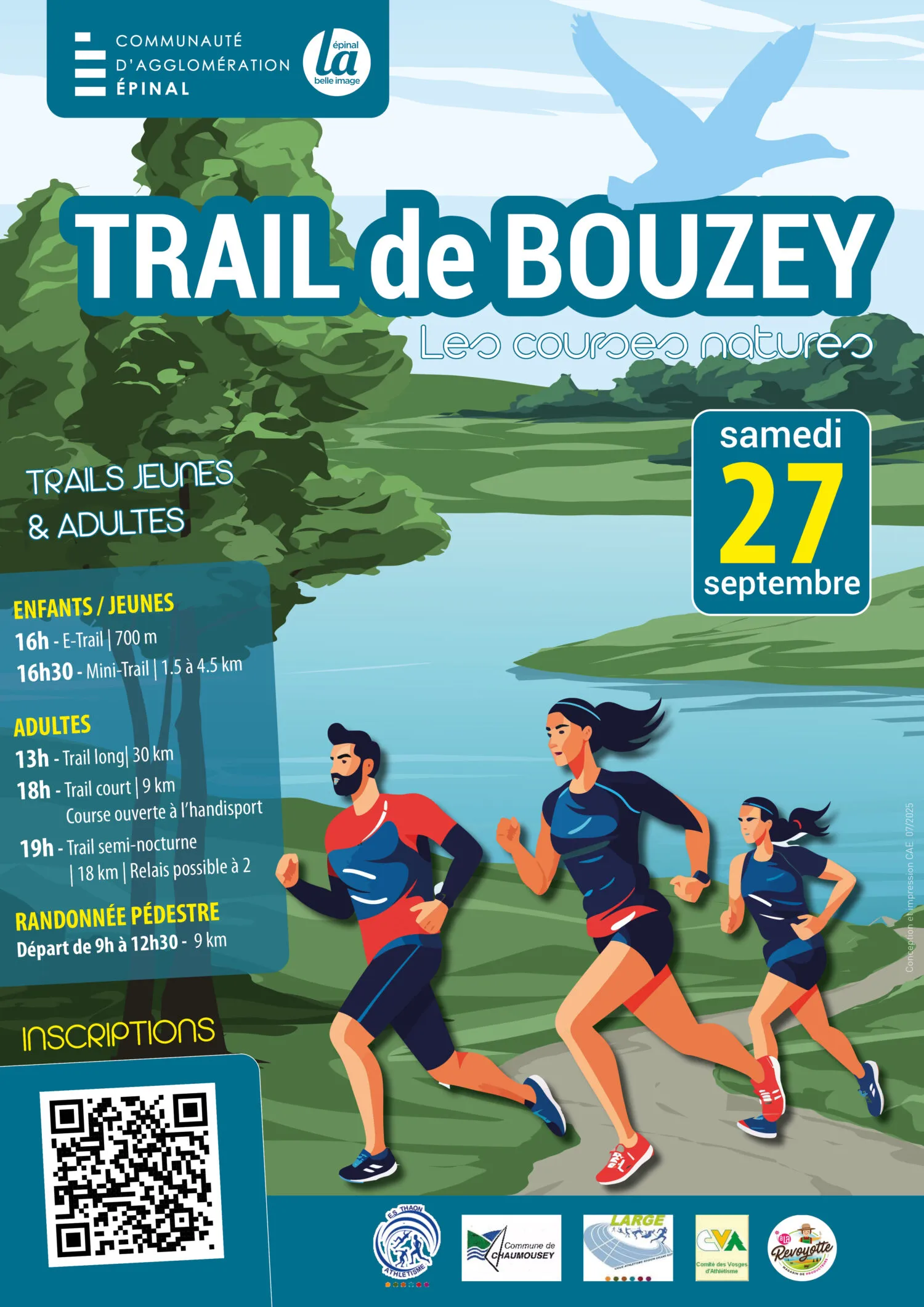 Trail de Bouzey 2025 Inscription Résultats