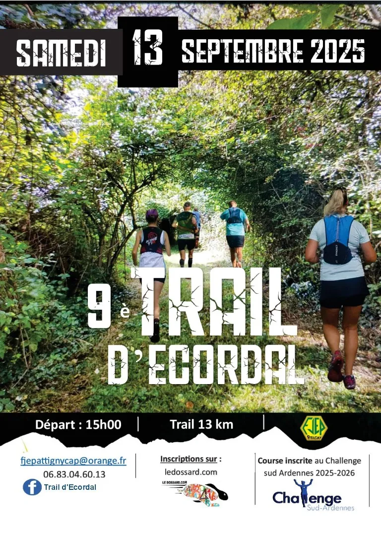 Trail d’Ecordal 2025 Inscription Résultats