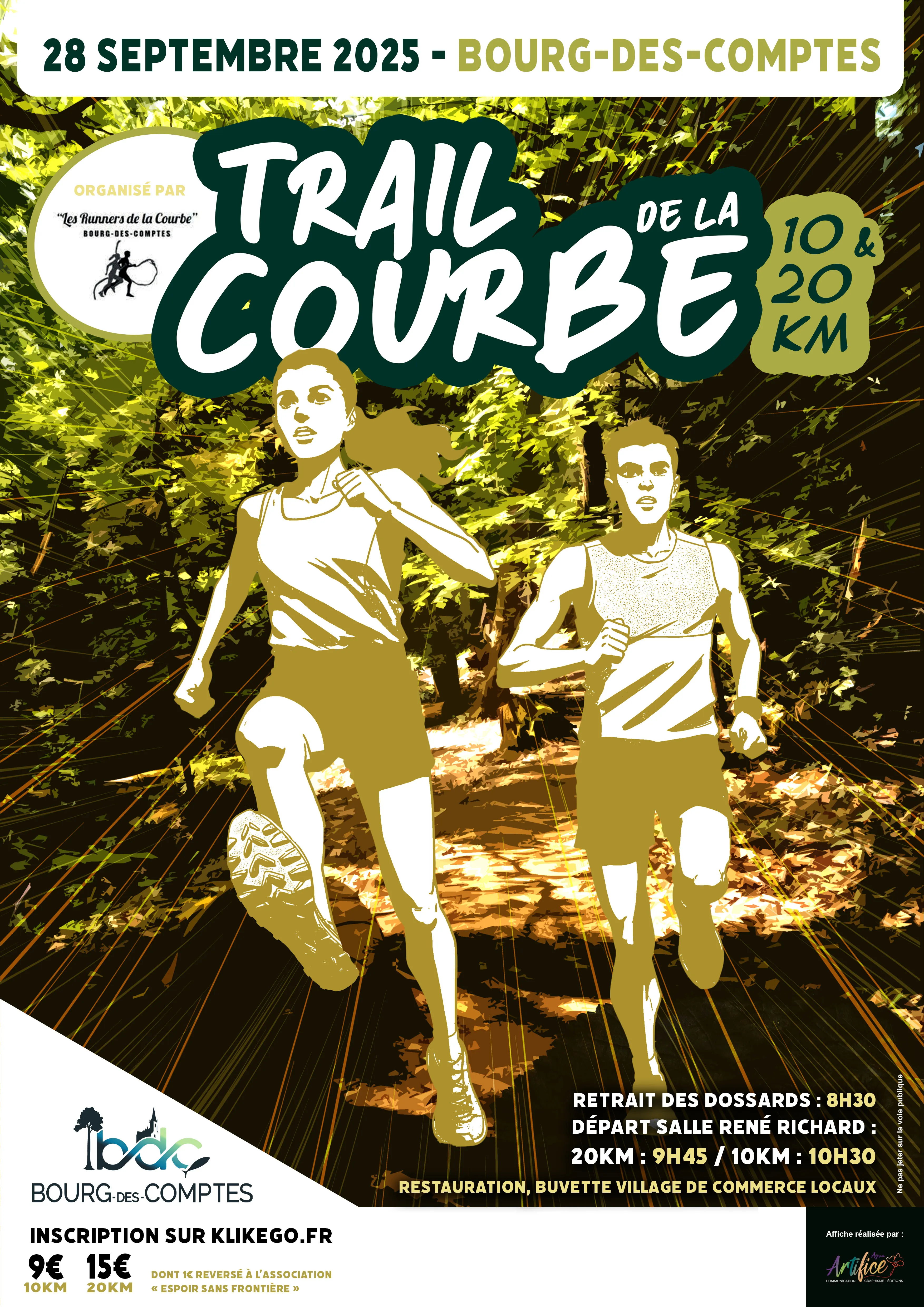 Trail de la Courbe 2025 Inscription Résultats
