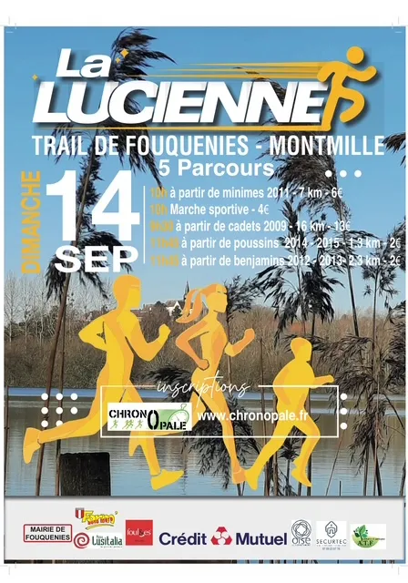 Trail de la Lucienne 2025 Inscription Résultats