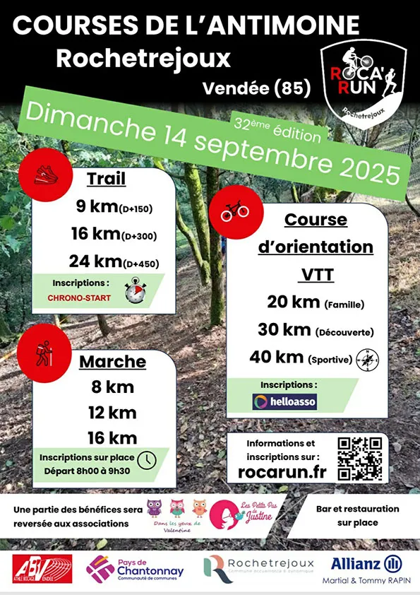 Trail de l’Antimoine 2025 Inscription Résultats