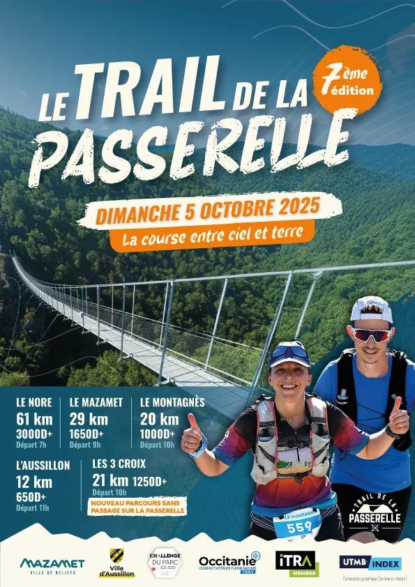 Trail de la Passerelle – Mazamet 2025 Inscription Résultats