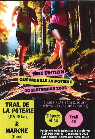Trail de la Poterie 2025 Inscription Résultats