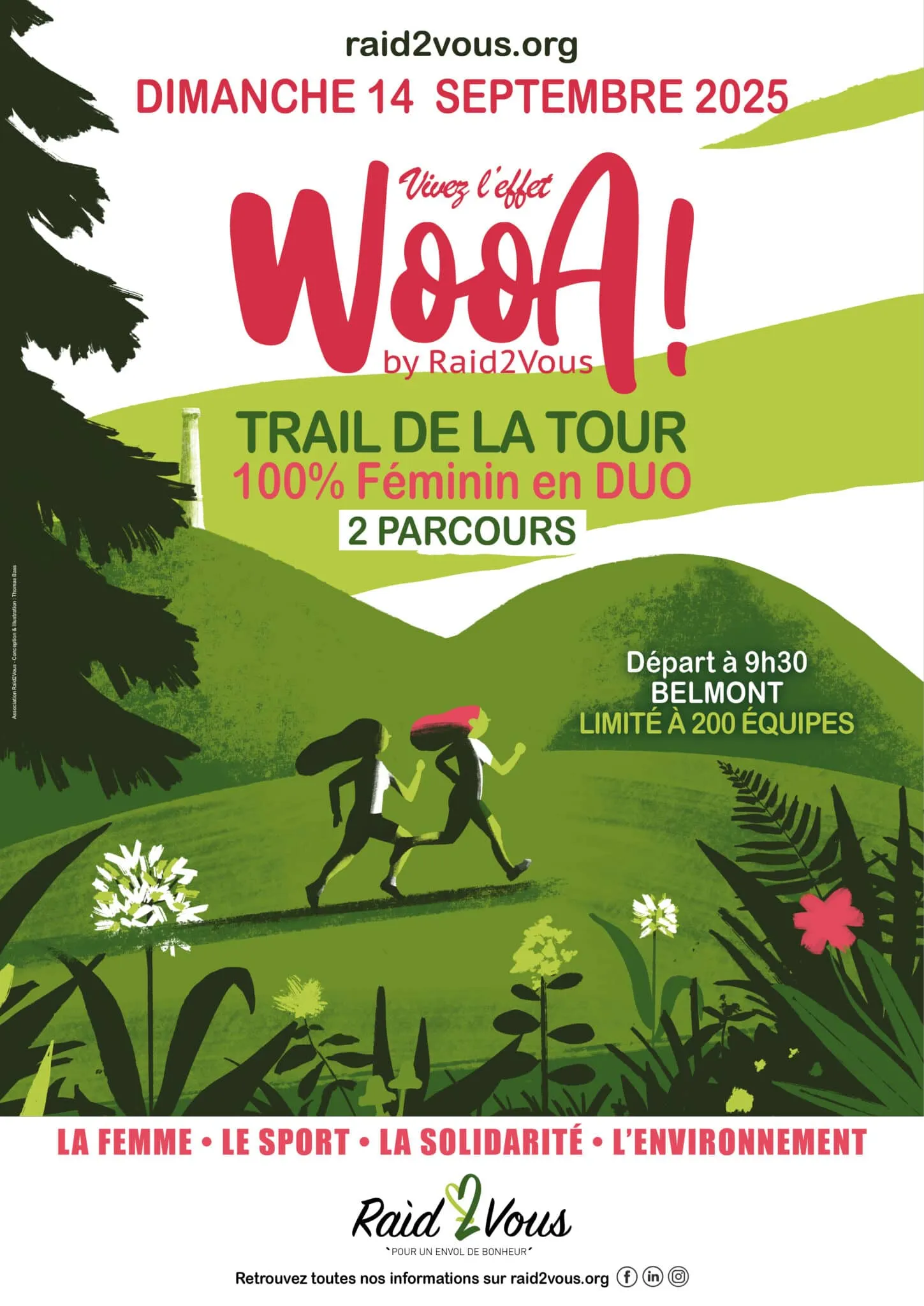 Trail de la Tour – Belmont 2025 Inscription Résultats