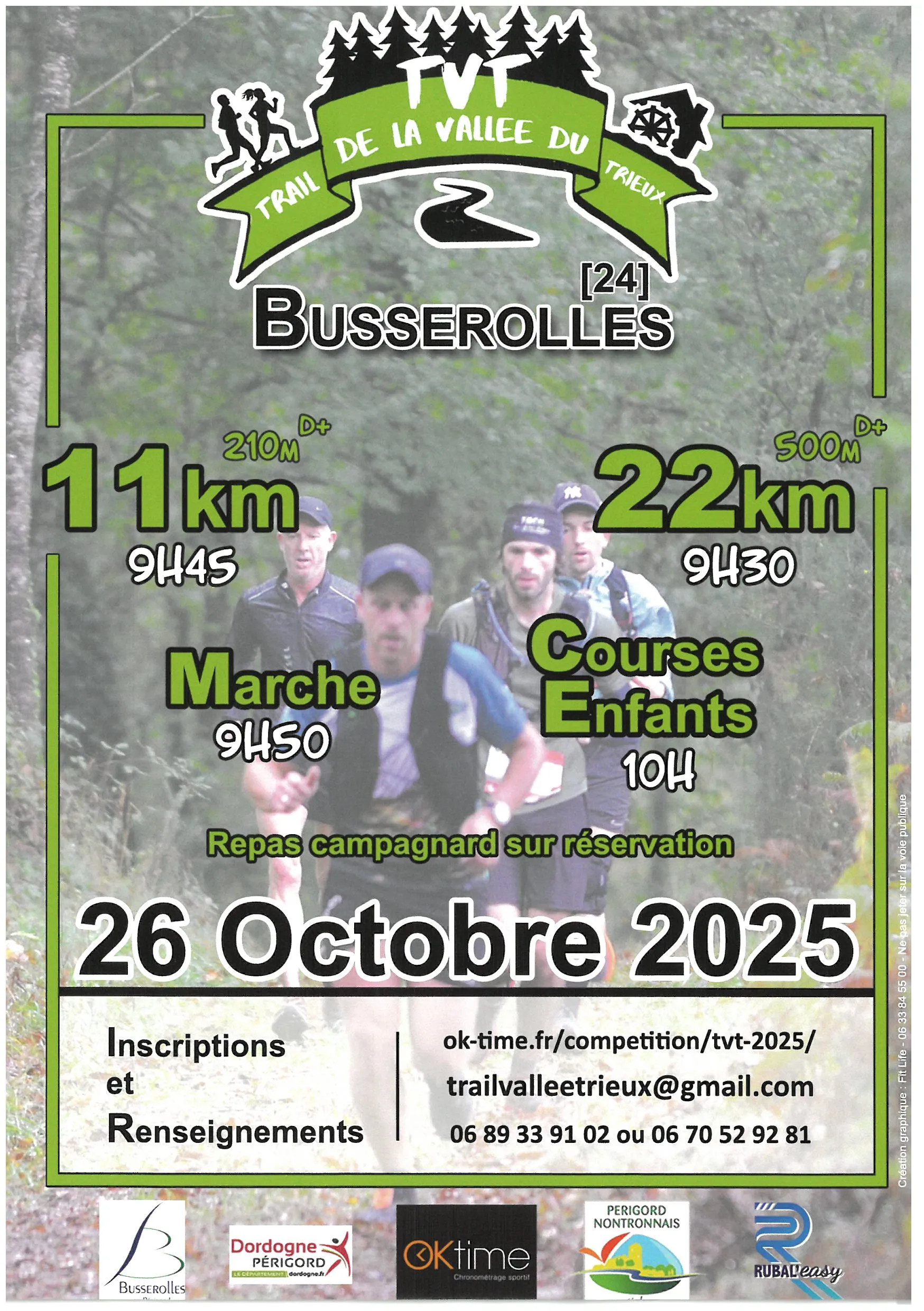 Trail de la Vallée du Trieux 2025 Inscription Résultats