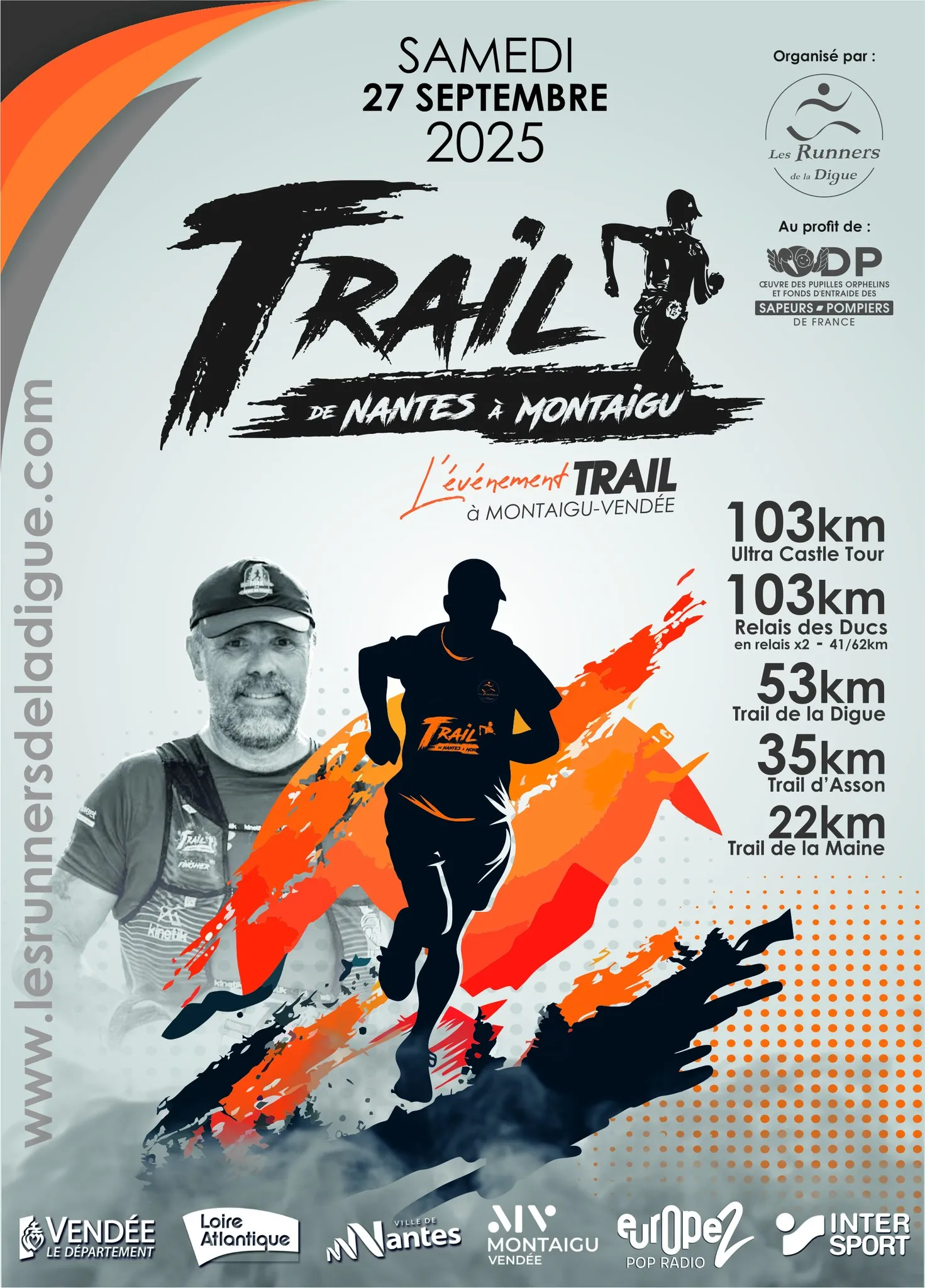 Trail de Nantes à Montaigu 2025 Inscription Résultats