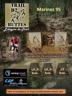 Trail des 2 Buttes 2025 Inscription Résultats