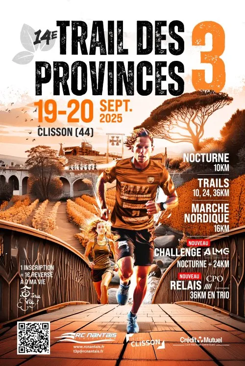 Trail des 3 Provinces 2025 Inscription Résultats