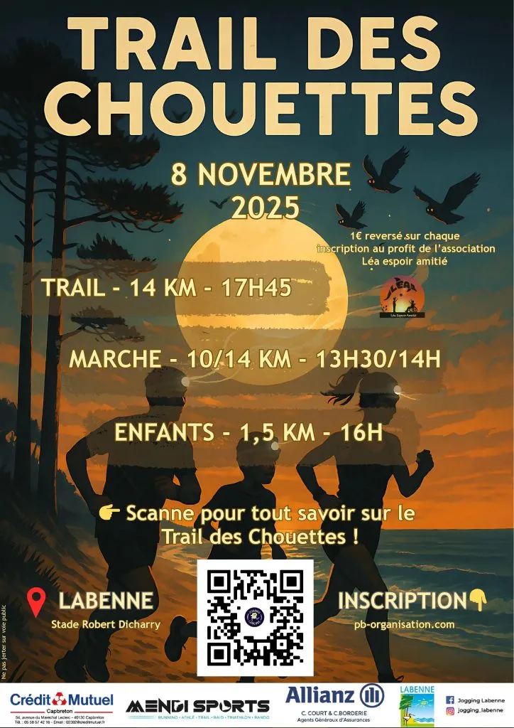Trail des Chouettes 2025 Inscription Résultats