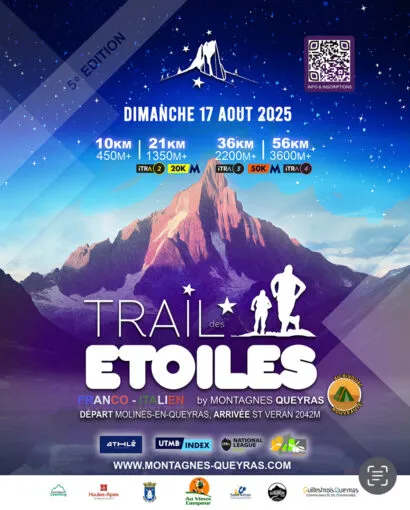 Trail des Etoiles – Molines en Queyras 2025 Inscription Résultats