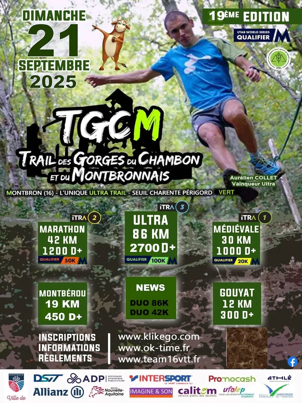 Trail des Gorges du Chambon et du Montbronnais 2025 Inscription Résultats