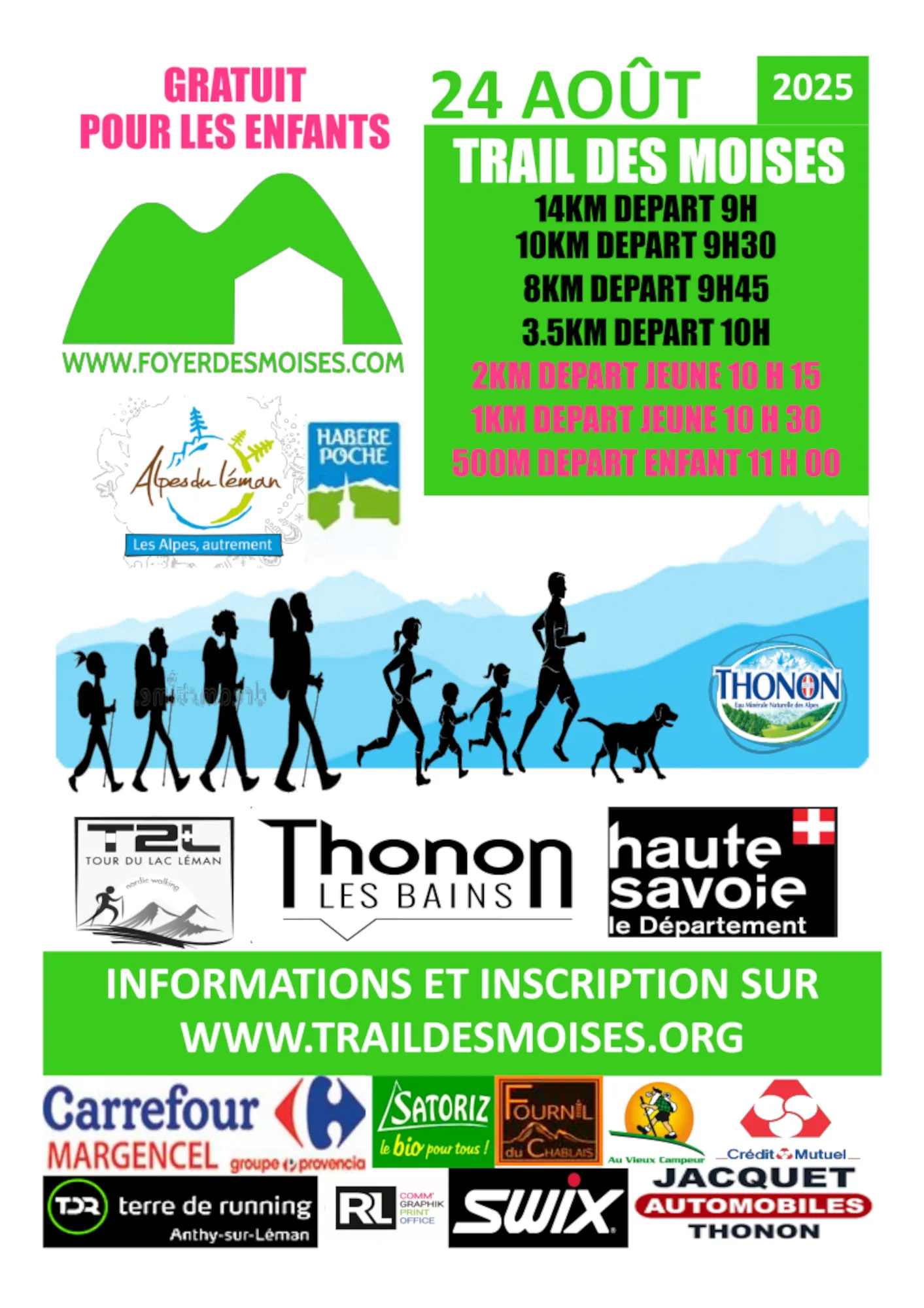 Trail des Moises 2025 Inscription Résultats