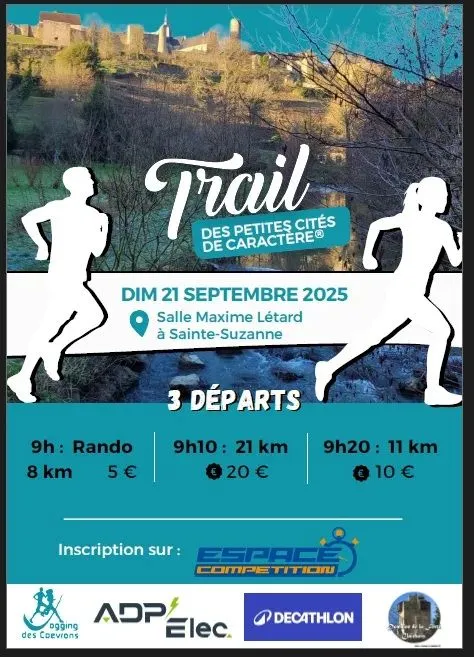 Trail des Petites Cités de Caractères PCC 2025 Inscription Résultats