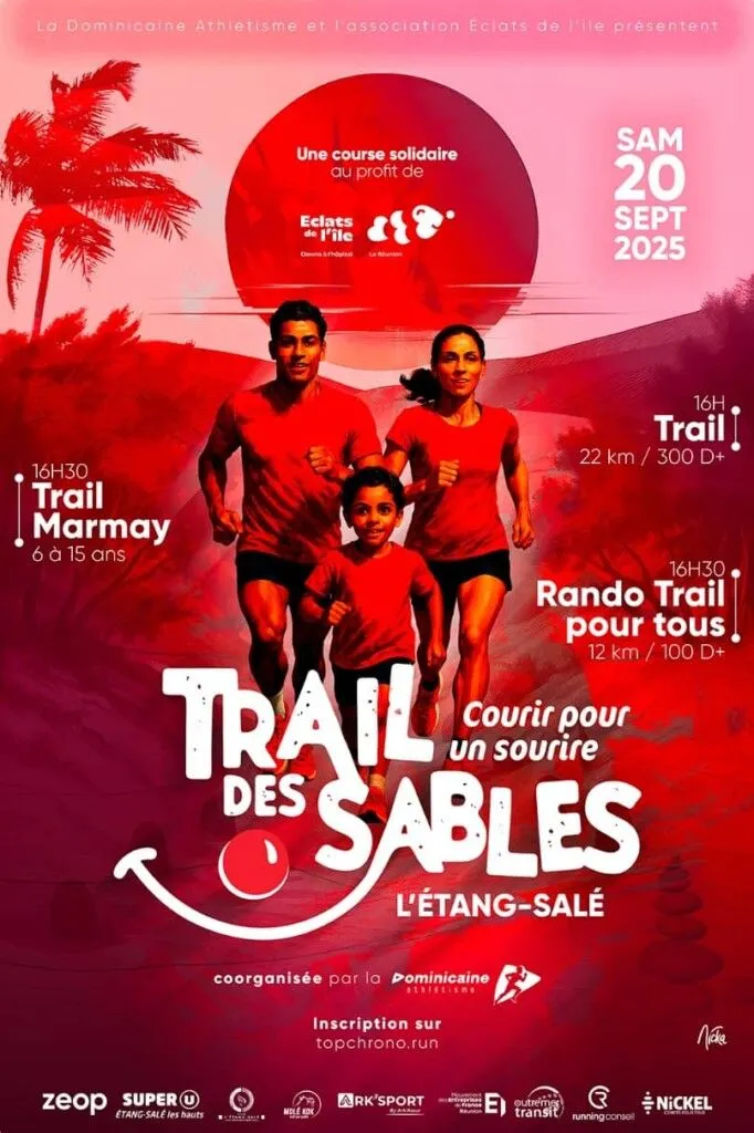 Trail des Sables – L’Etang Salé 2025 Inscription Résultats