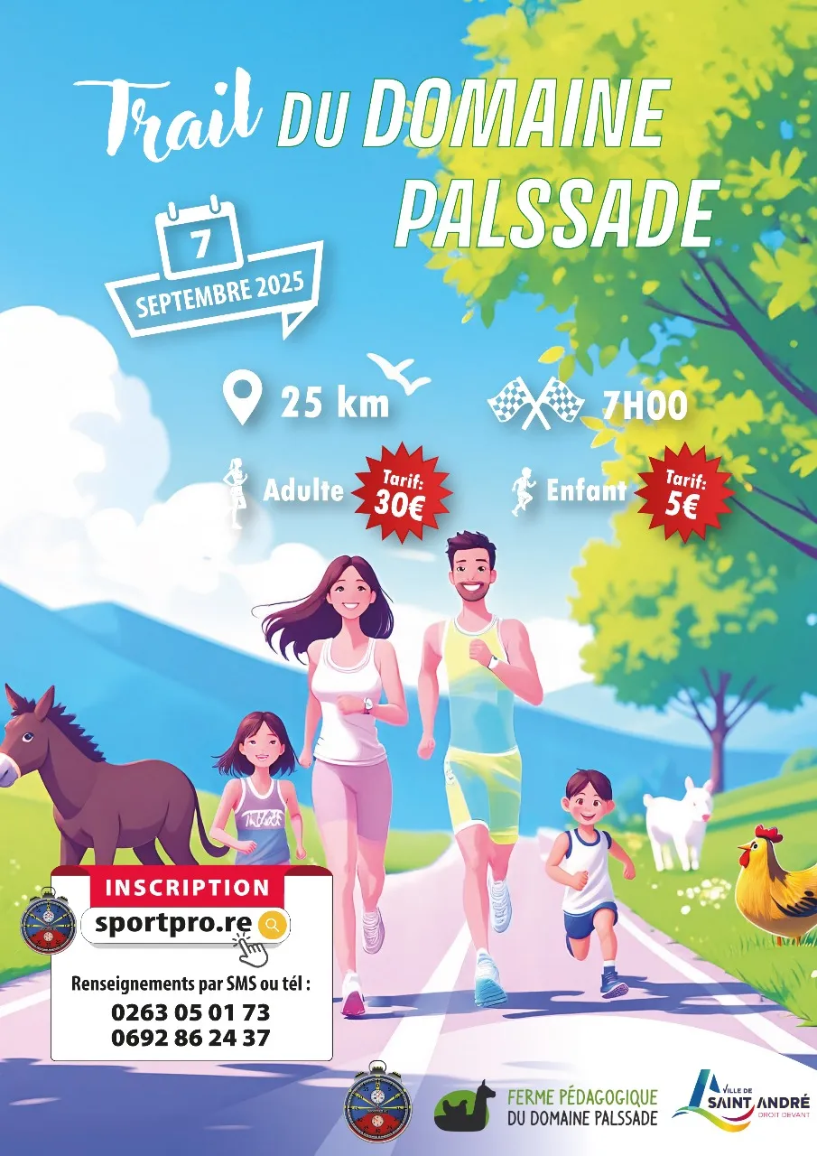 Trail du Domaine Palssade 2025 Inscription Résultats