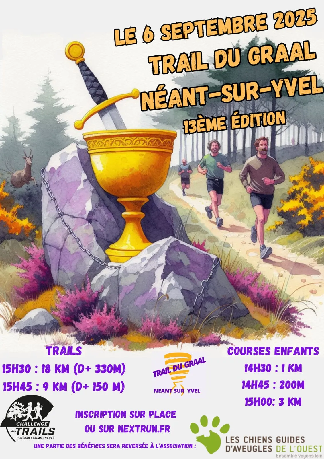 Trail du Graal 2025 Inscription Résultats