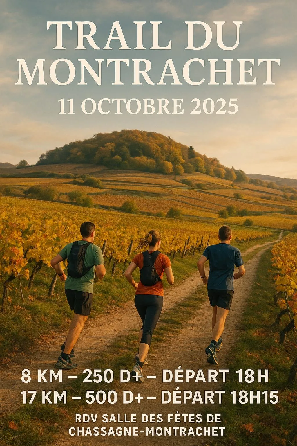 Trail du Montrachet 2025 Inscription Résultats