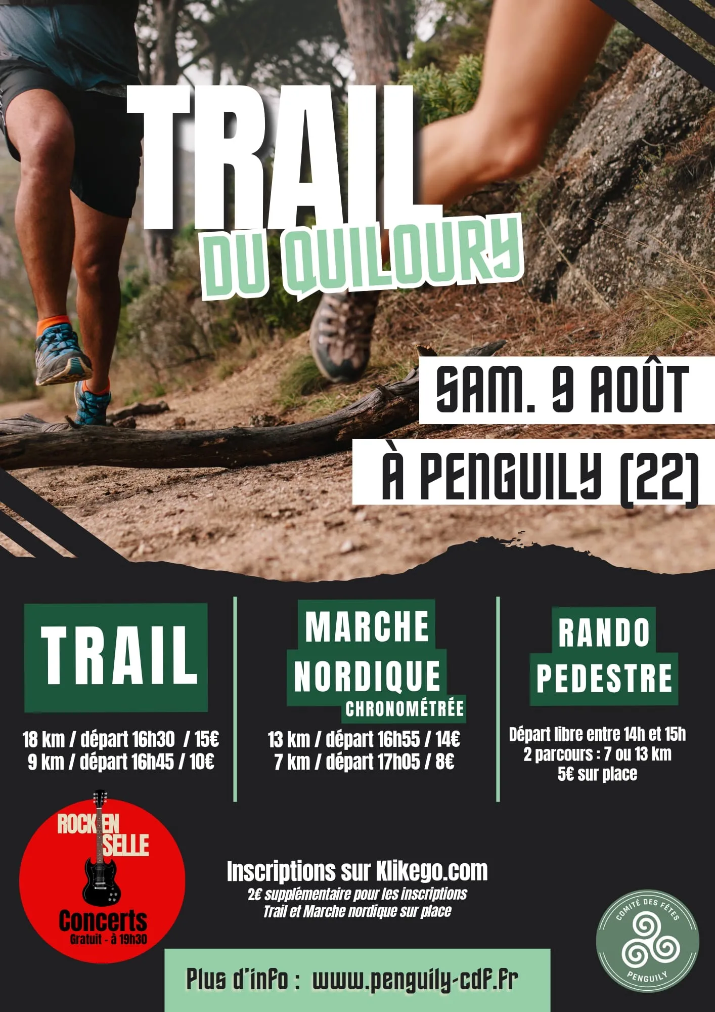Trail du Quiloury 2025 Inscription Résultats