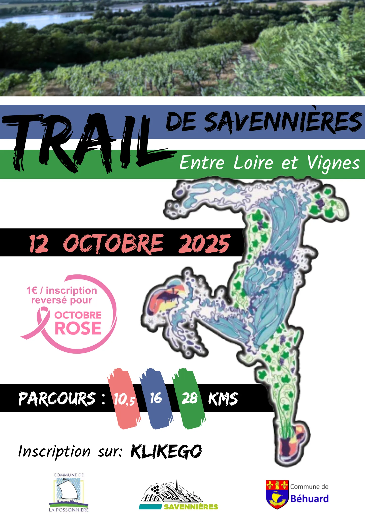 Trail entre Loire et Vignes – Savennieres 2025 Inscription Résultats
