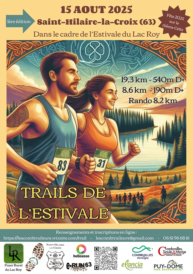 Trails de l’Estivale Saint Hilaire la Croix 2025 Inscription Résultats