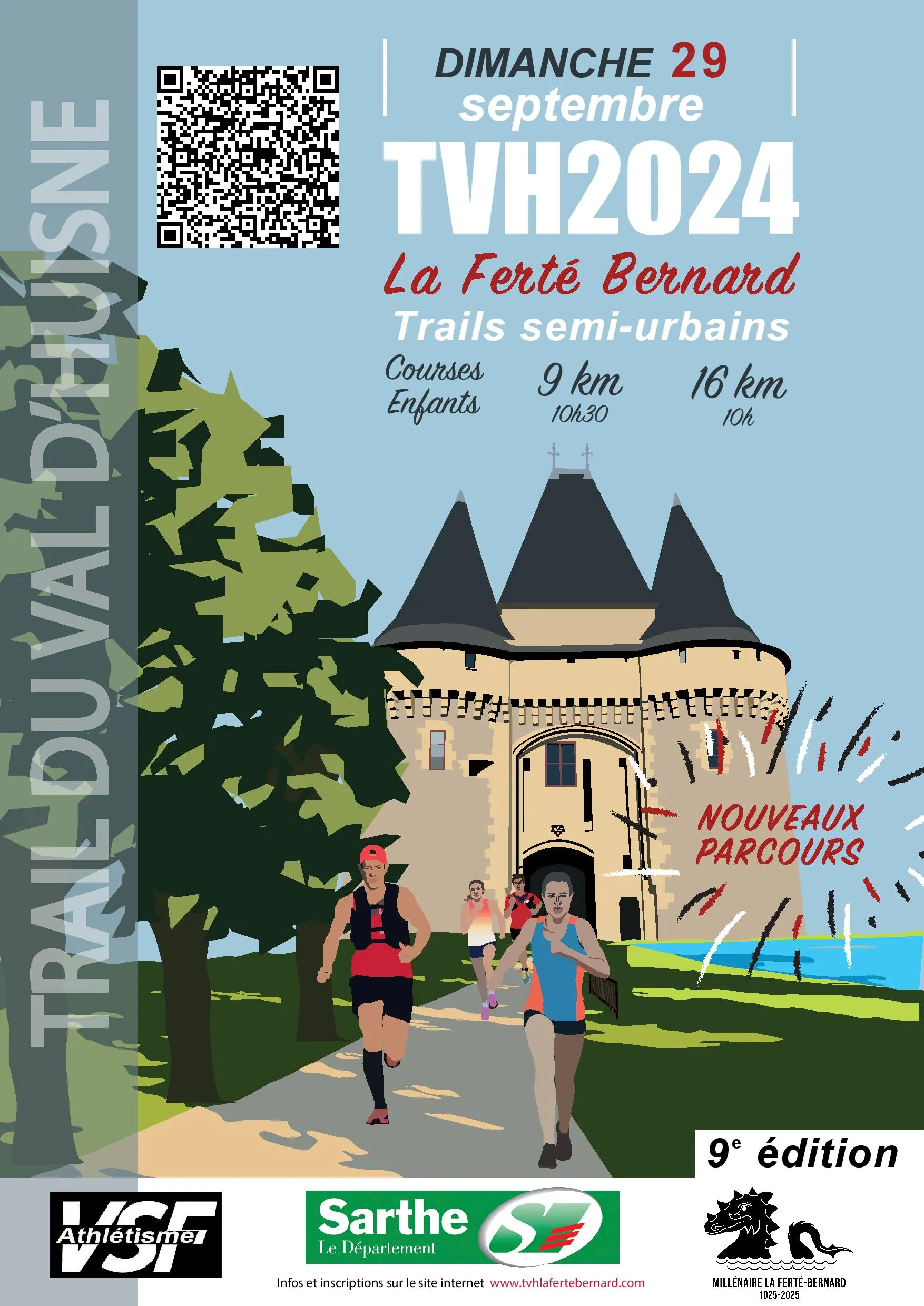 Trail semi urbain du Val d’Huisne 2025 Inscription Résultats