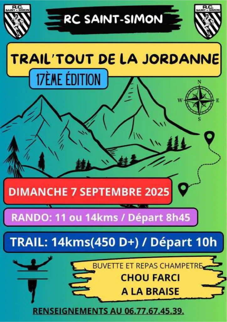 Trail Tout de la Jordanne 2025 Inscription Résultats