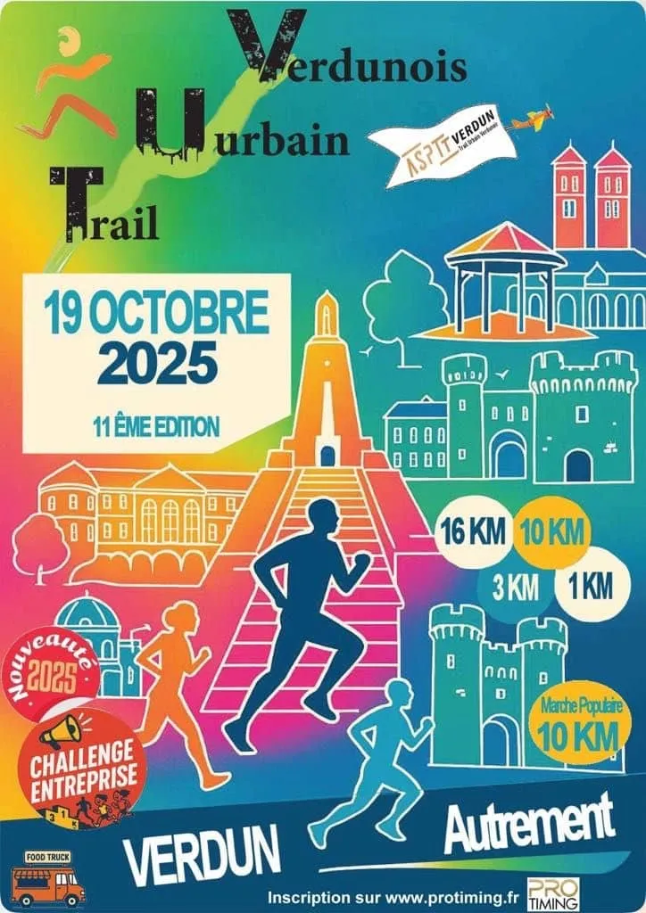 Trail urbain Verdunois 2025 Inscription Résultats
