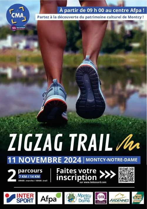 Trail Zig Zag de Montcy Notre Dame 2025 Inscription Résultats