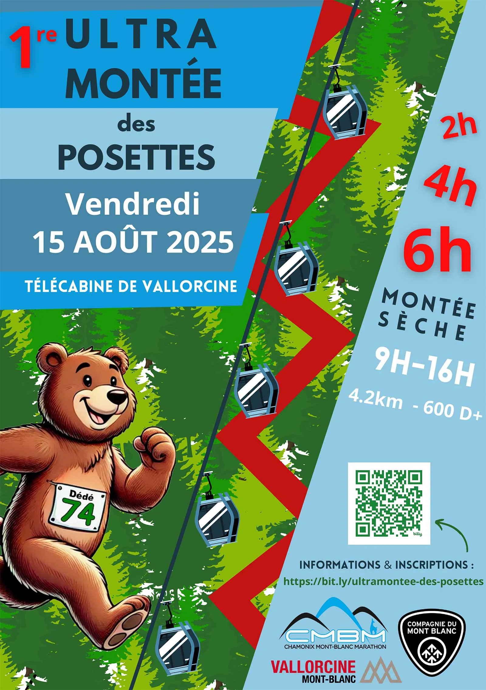 Ultra montée des Posettes 2025 Inscription Résultats