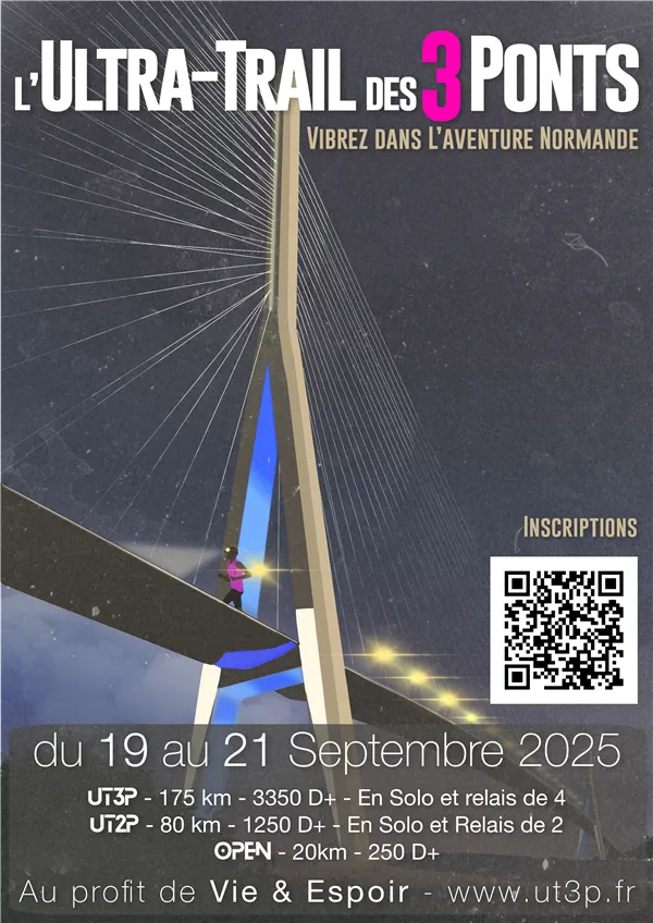 Ultra trail des 3 Ponts 2025 Inscription Résultats