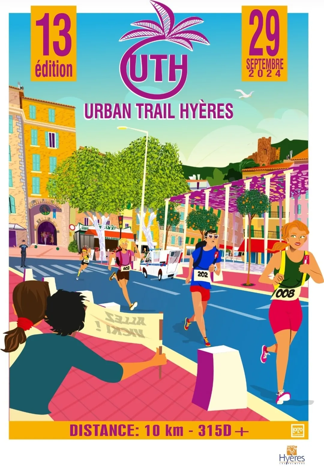 Urban trail de Hyères 2025 Inscription Résultats