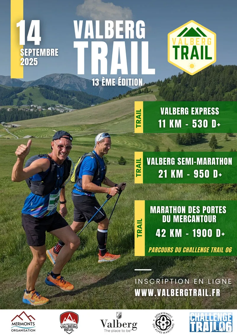 Valberg trail 2025 Inscription Résultats