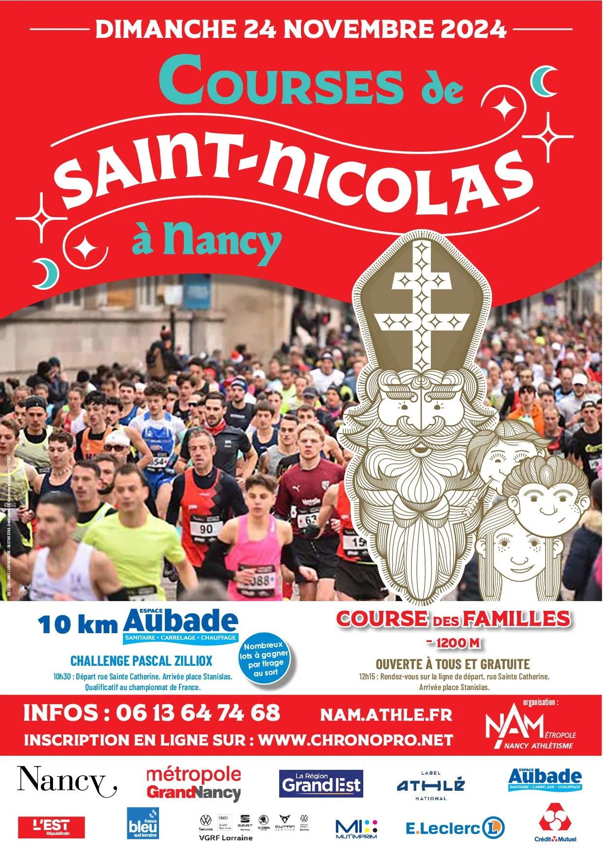 10 km de la Saint Nicolas – Essey-lès-Nancy 2025 Inscription Résultats