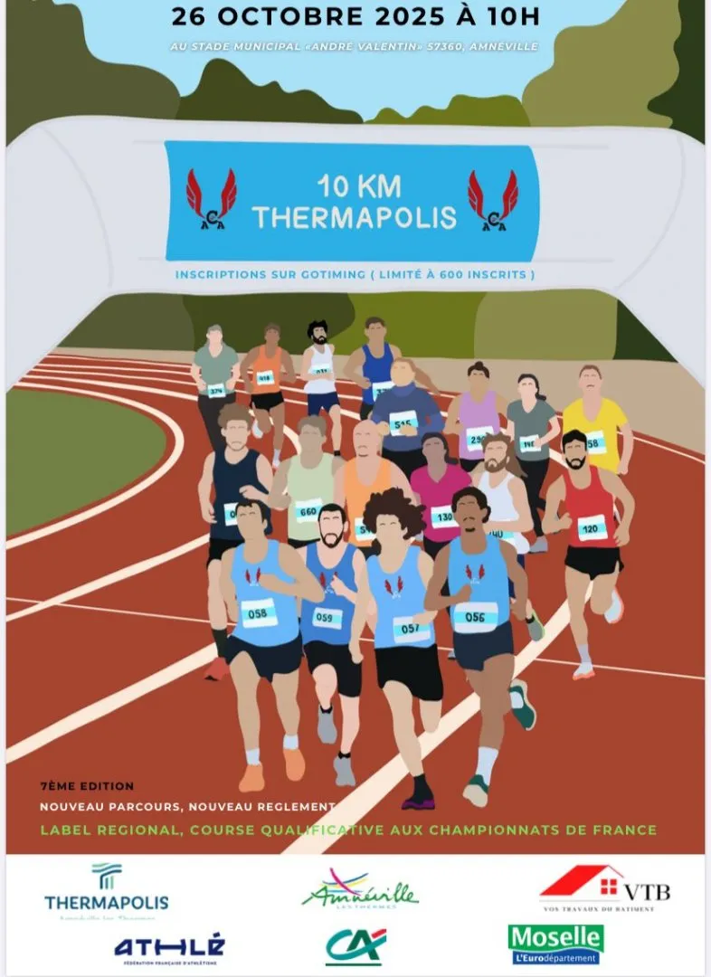 affiche de la course
